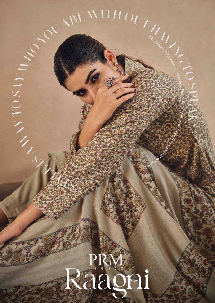 raagini by prm trendz 12149-12454 series latest designer viscose pashmina salwar kameez wholesale price surat