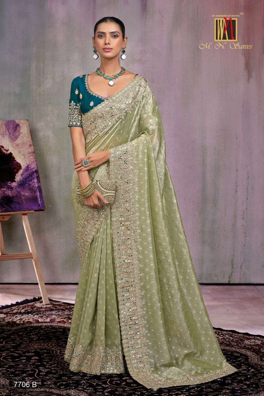 shahi poshak vol-2 by mn exclusive designer wedding wear saree wholesale price surat