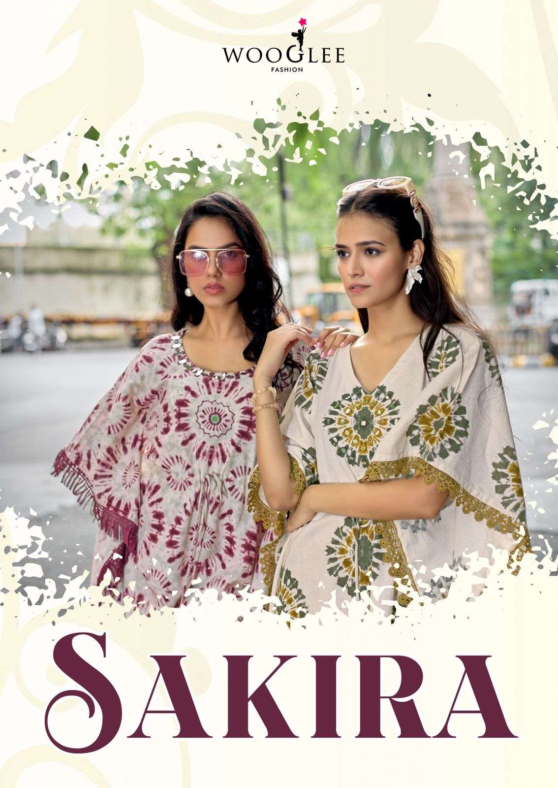 shakira by wooglee 4001-4004 series cotton flex fancy printed readymade kaftan wholesale price surat