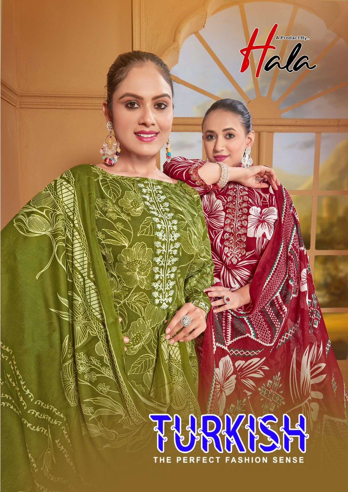 turikis vol-1 by hala soft cotton with embroidered salwar kameez wholesale price surat