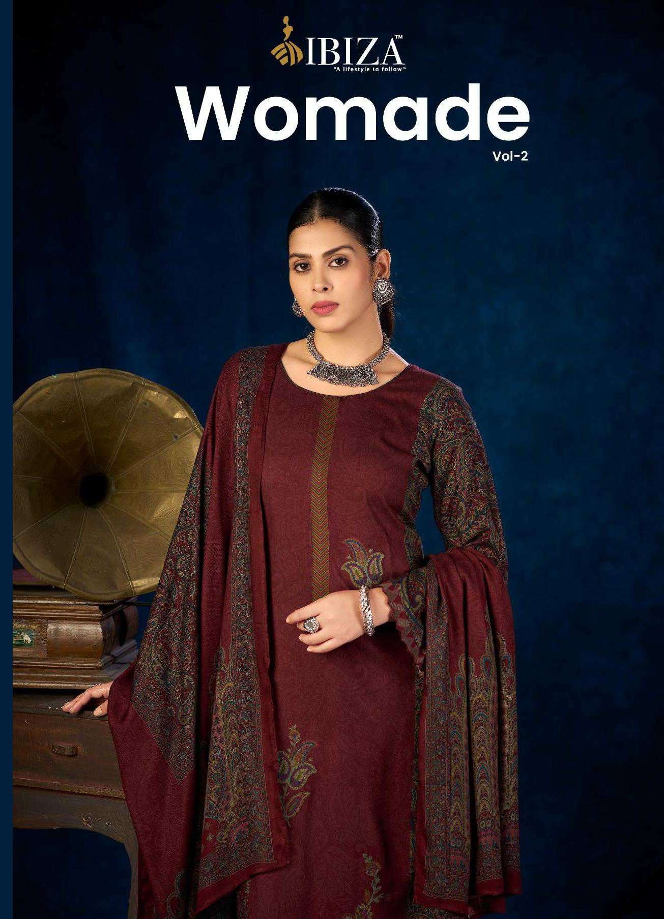 womade vol-2 by ibiza lifestyle exclusive designer viscose pashmina salwar kameez wholesale price surat