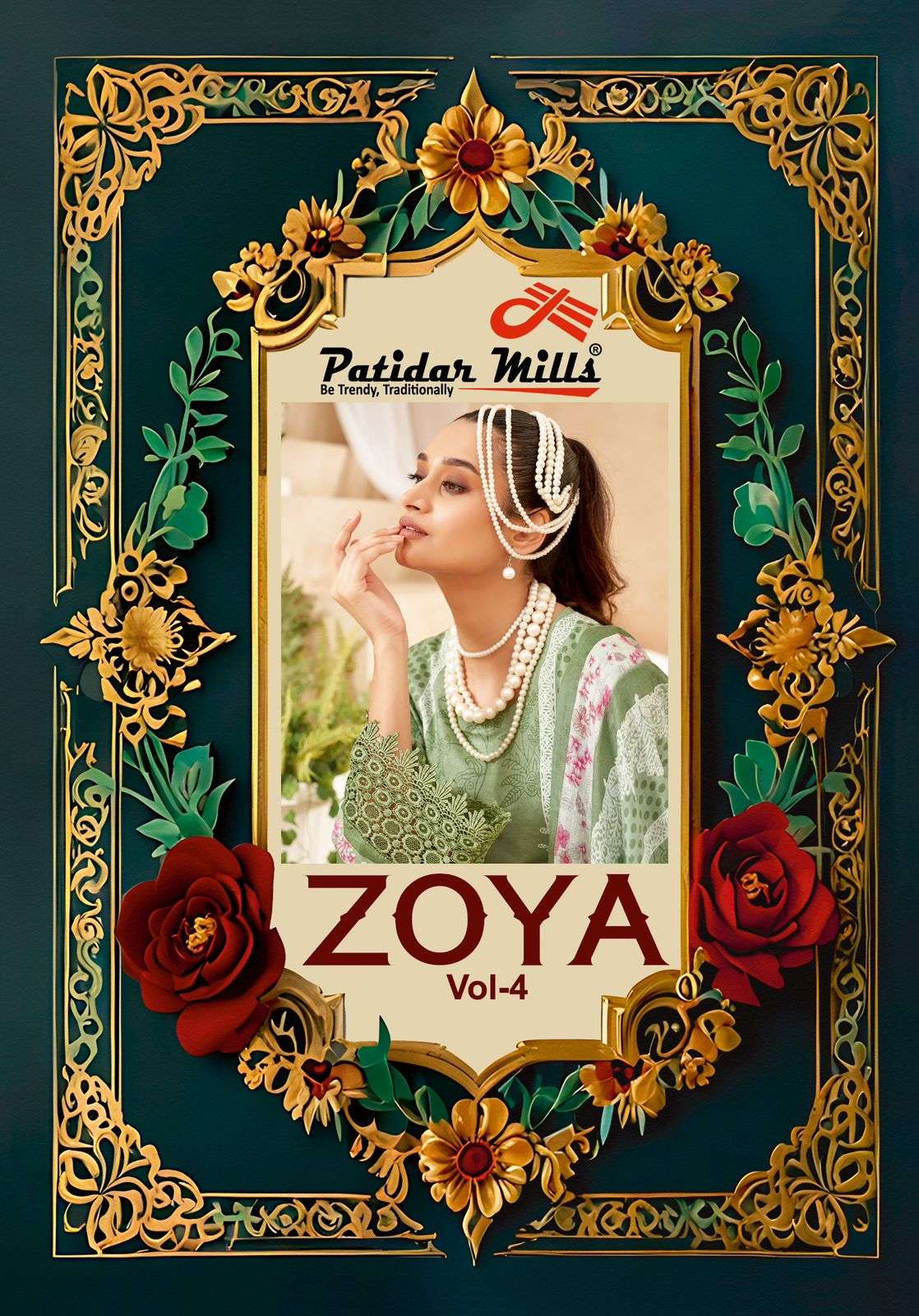 zoya vol-4 by patidar mills 4001-4008 series soft cotton pakistani salwar kameez wholesale price surat