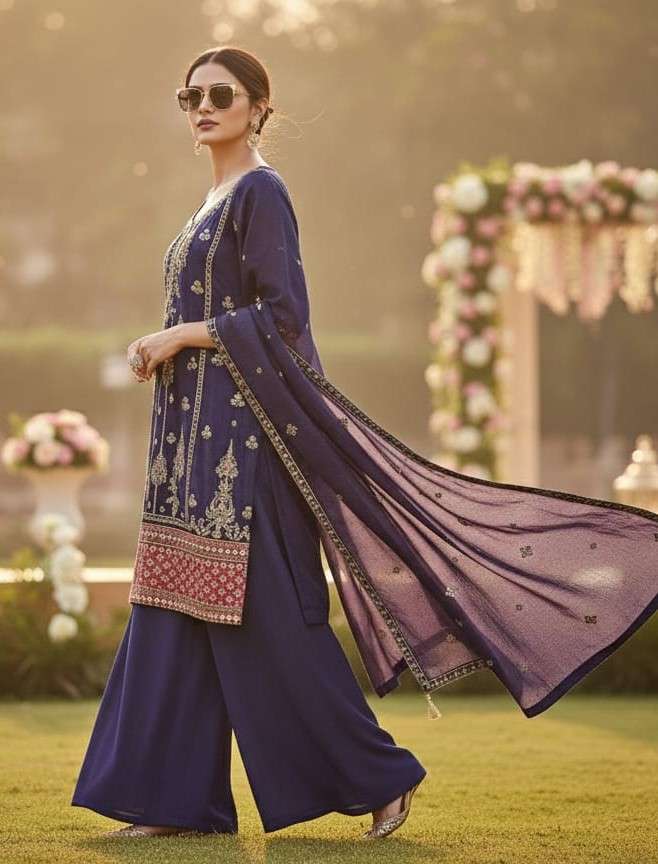 06 by pf ethnic exclusvie designer embroidered chinon part wear readymade collection wholesale price surat