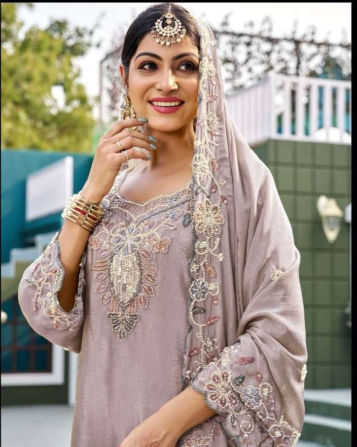 1108 by serine fancy embroidered chinon party wear readymade salwar kameez wholesale price surat