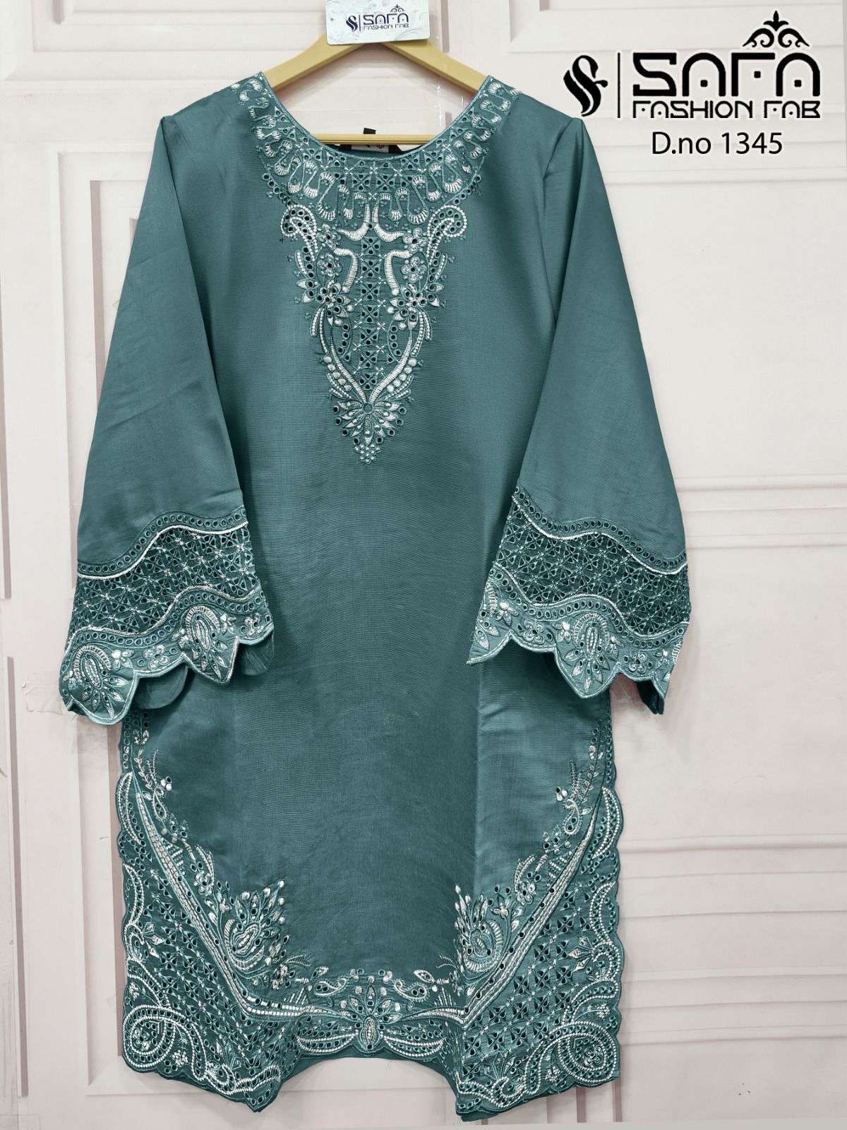 1345 by safa fashion fab latest designer soft cotton party wear readymade salwar kameez wholesale price surat