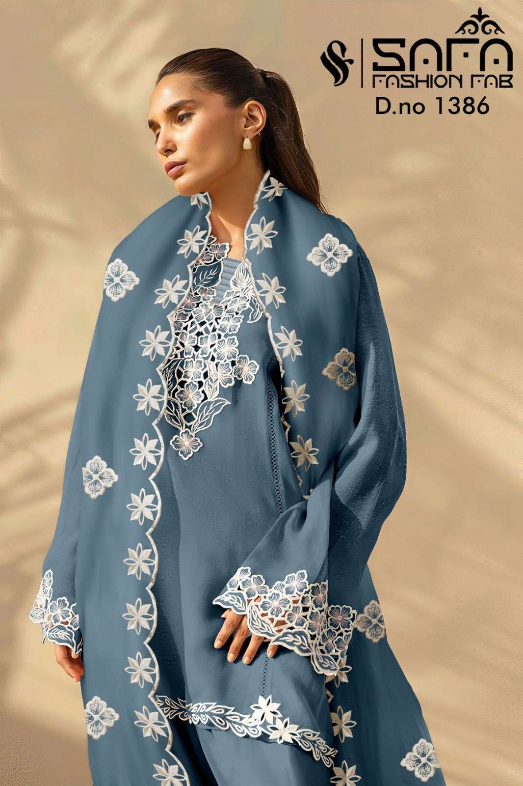 1368 by safa fashion fab viscose designer readymade pakistani suit wholesale price surat