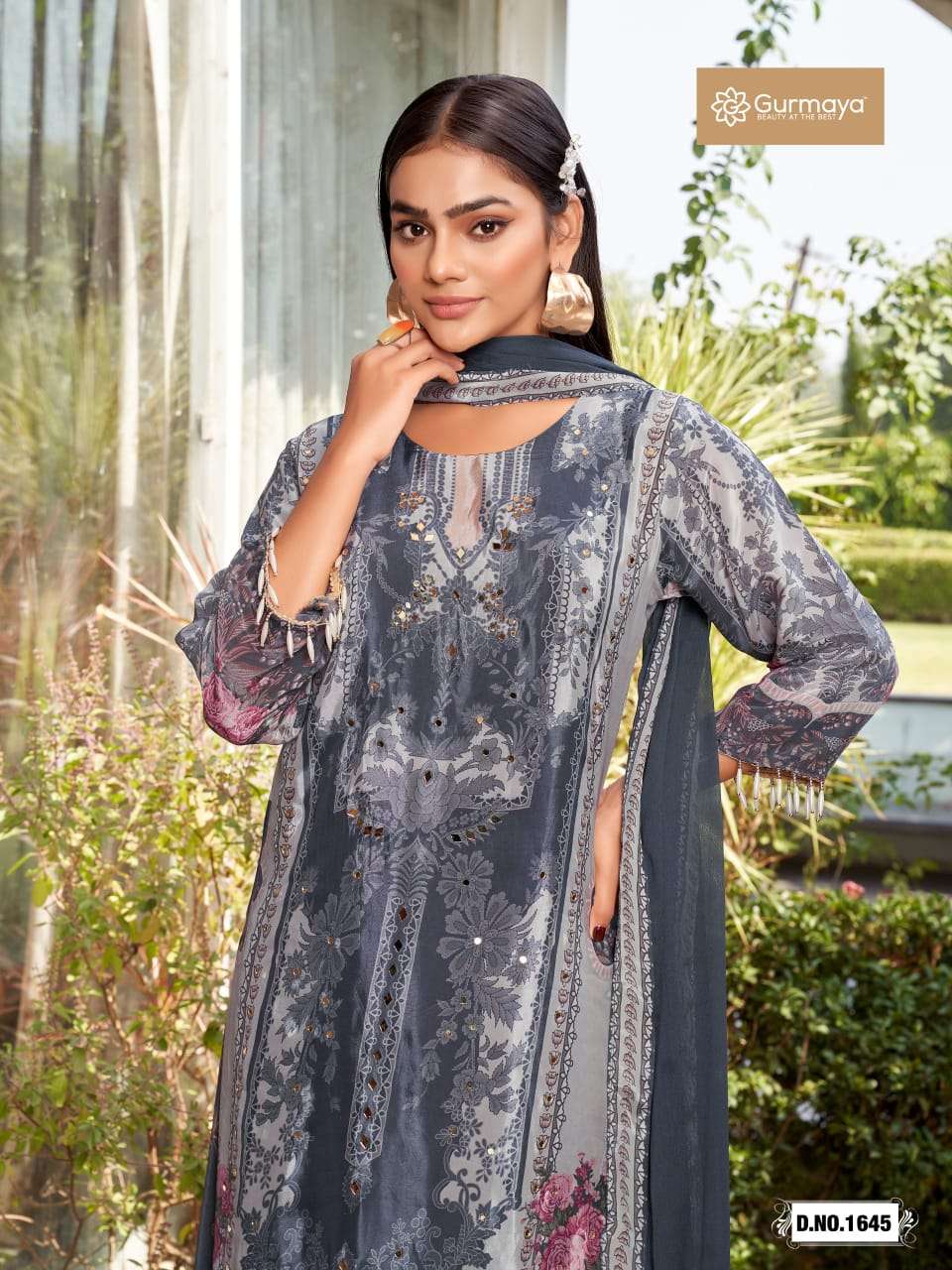 1645 by gurmaya exclusive designer natural crape readymade kurti wholesale price surat