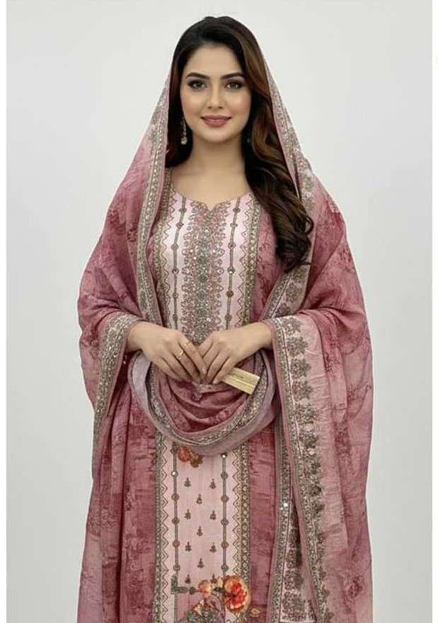 1812-1813 by mehboob tex exclusvie designer viscose muslin salwar kameez wholesale price surat