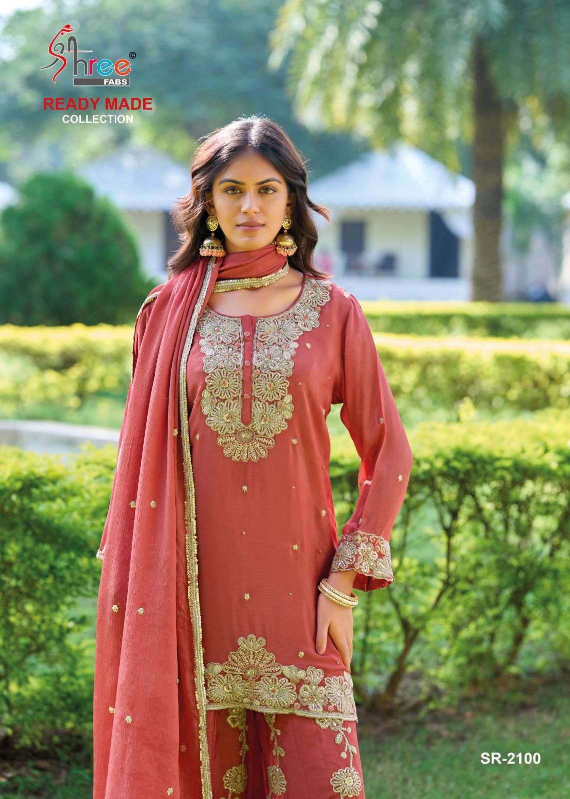 2100  by shree fabs latest designer party wear readymade salwar kameez wholesale price surat