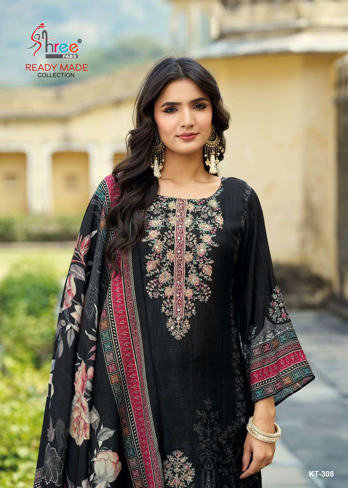 308 by shree fabs exclusive printed viscose muslin salwar kameez wholesale price surat