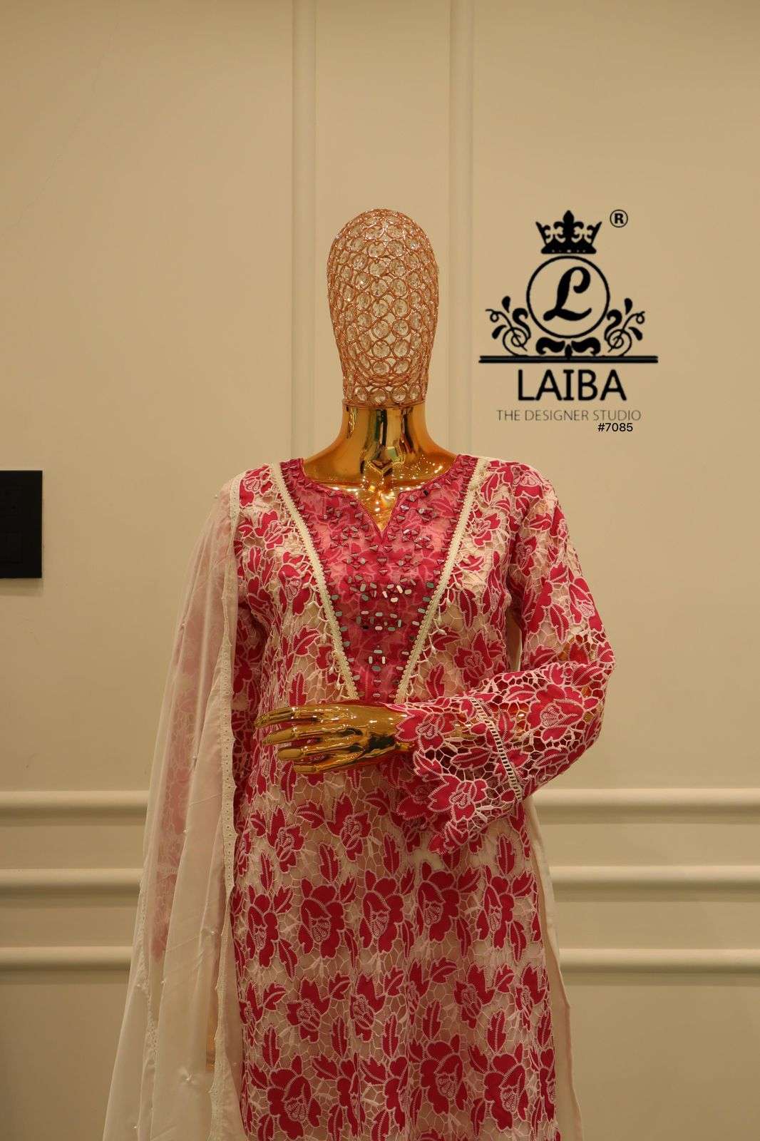 7085 by laiba exclusvie designer party wear readymade salwar kameez wholesale price surat