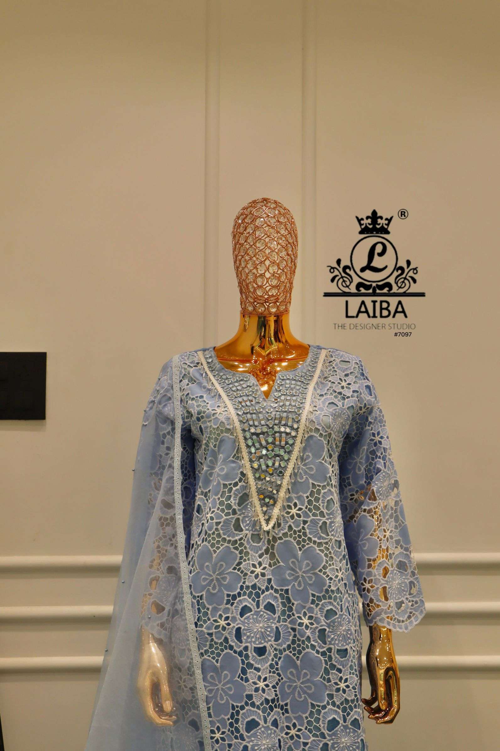 7097 by laiba latest designer party wear readymade salwa rkameez wholesale price surat