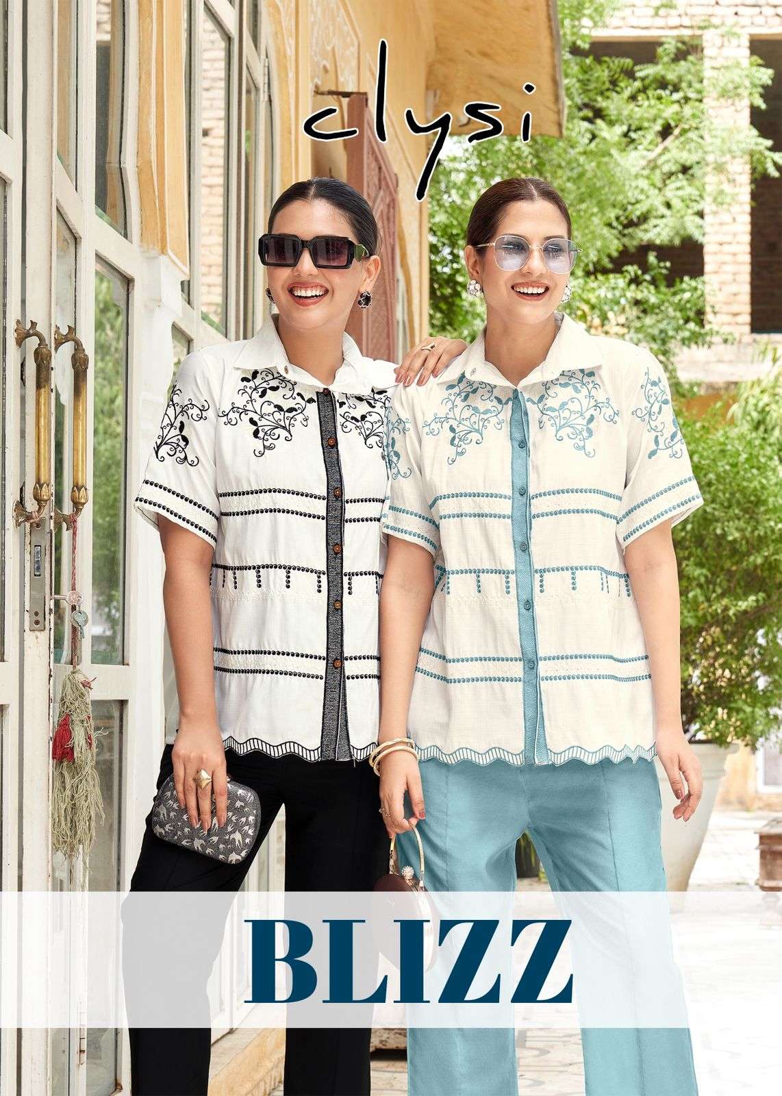 blizz by clysi latest designer cotton casual wear collection buy wholesale dealer surat
