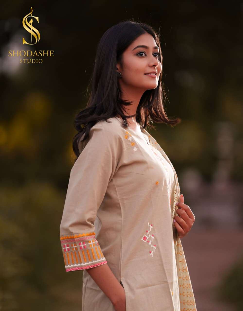 devki by shodashe exclusive designer party wear linen readymade salwar kameez wholesale price surat