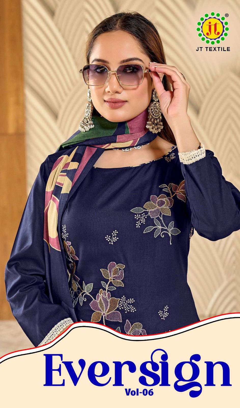 eversign vol-6 by jamatmal 6001-6005 series latest designer rayon salwar kameez wholesale price surat