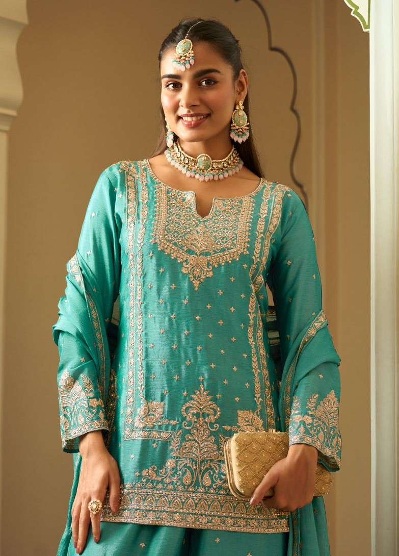 gulrang by sanika fashion 4001-4003 series handwork with embroidered readymade suit wholesale price surat