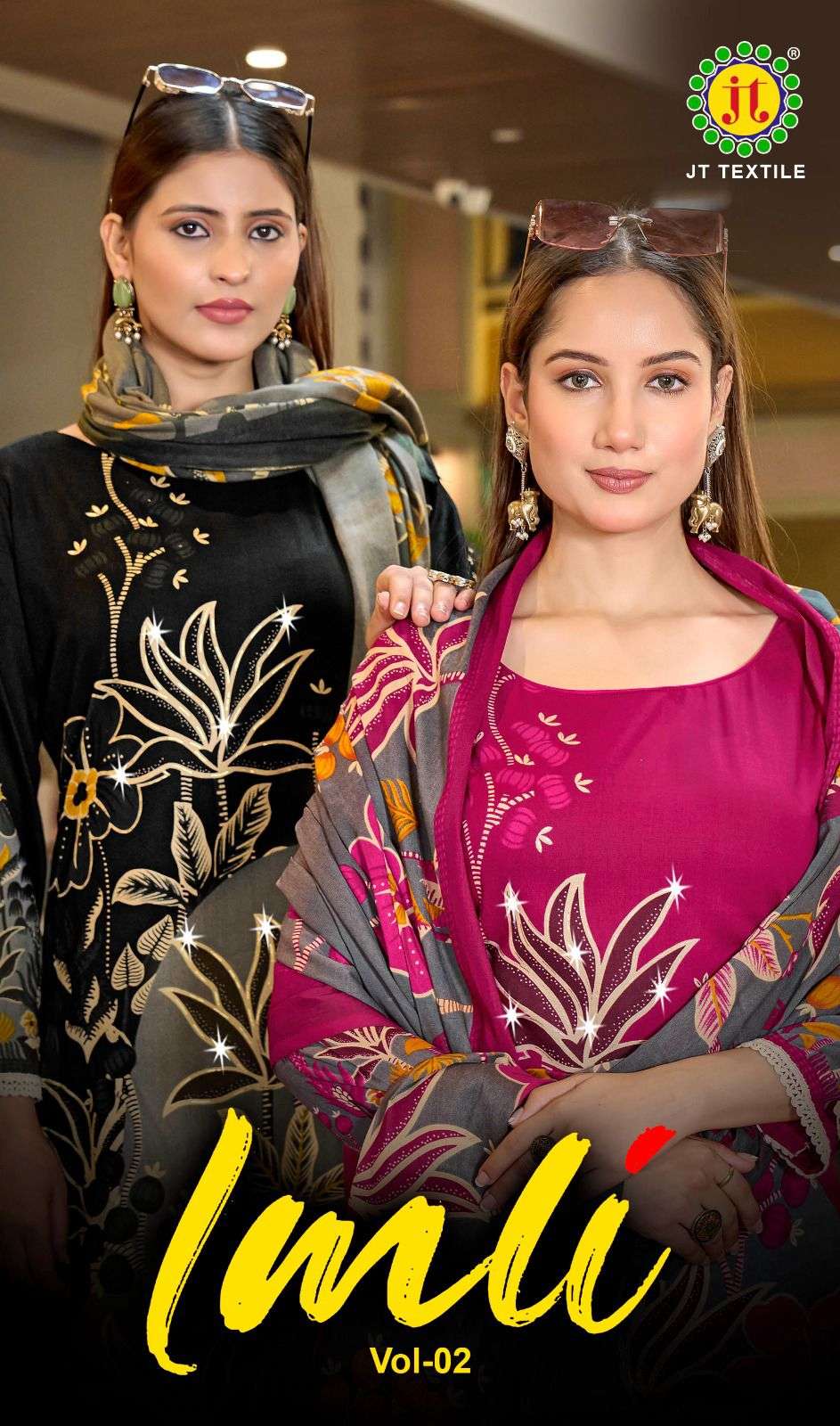 imli vol-2 by jamatmal exclusive printed rayon salwar kameez wholesale price surat