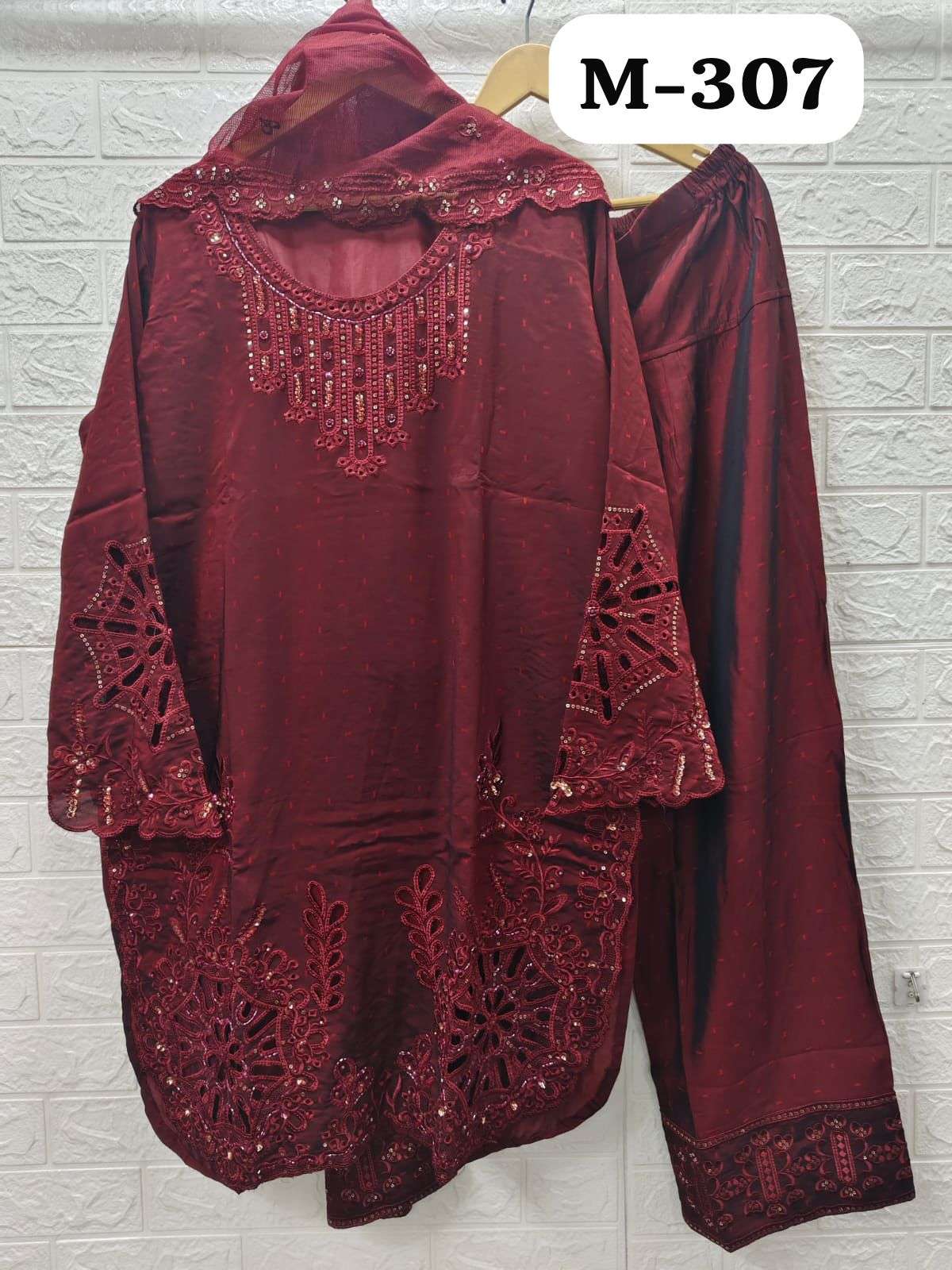 luxury pret-307 by maryam best designer party wear reaydmade salwar kameez wholesale price surat