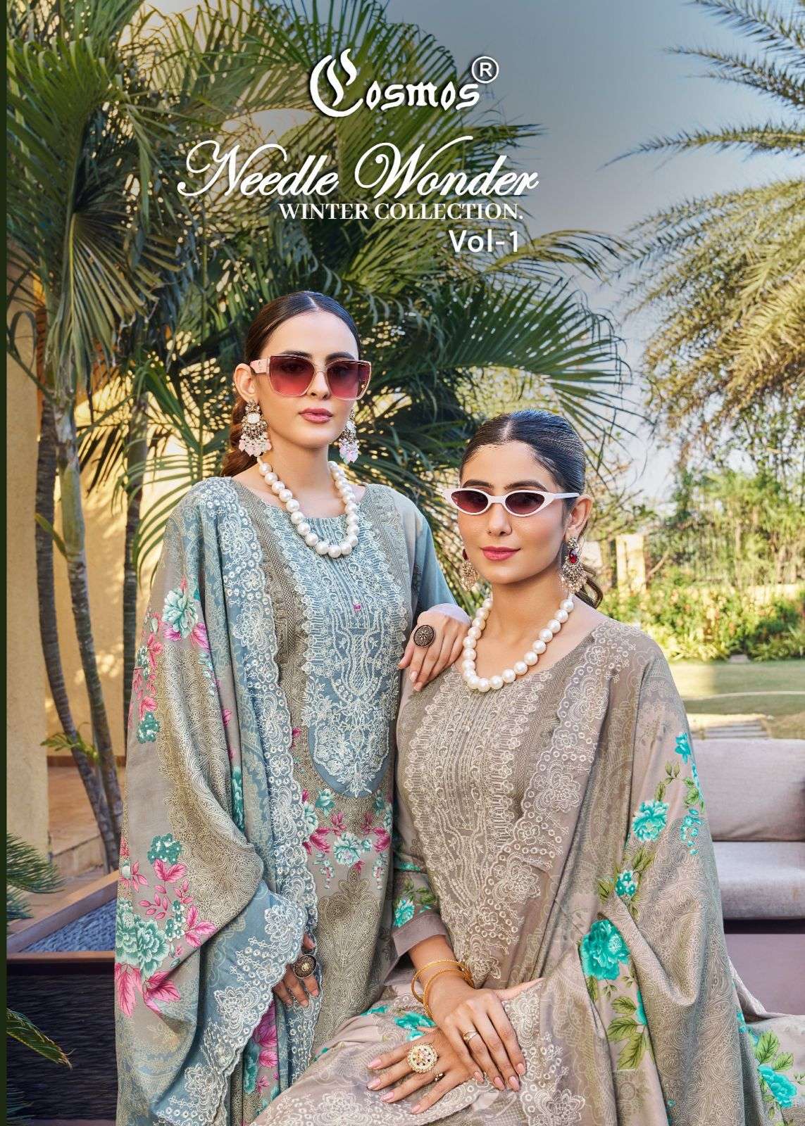 needle wonder vol-1 by cosmos exclusive designer patch work salwar kameez wholesale price surat