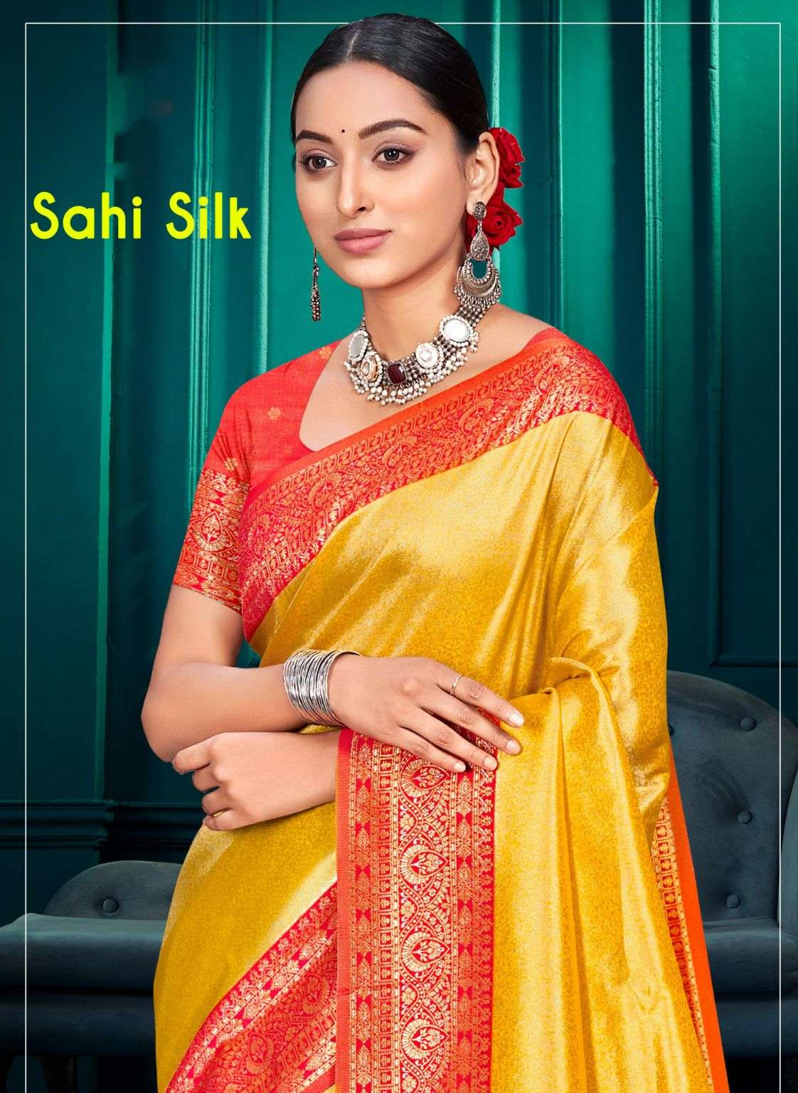 sahi silk vol-1 by bunawat exclusvie designer kanjivaram silk saree wholesale price surat