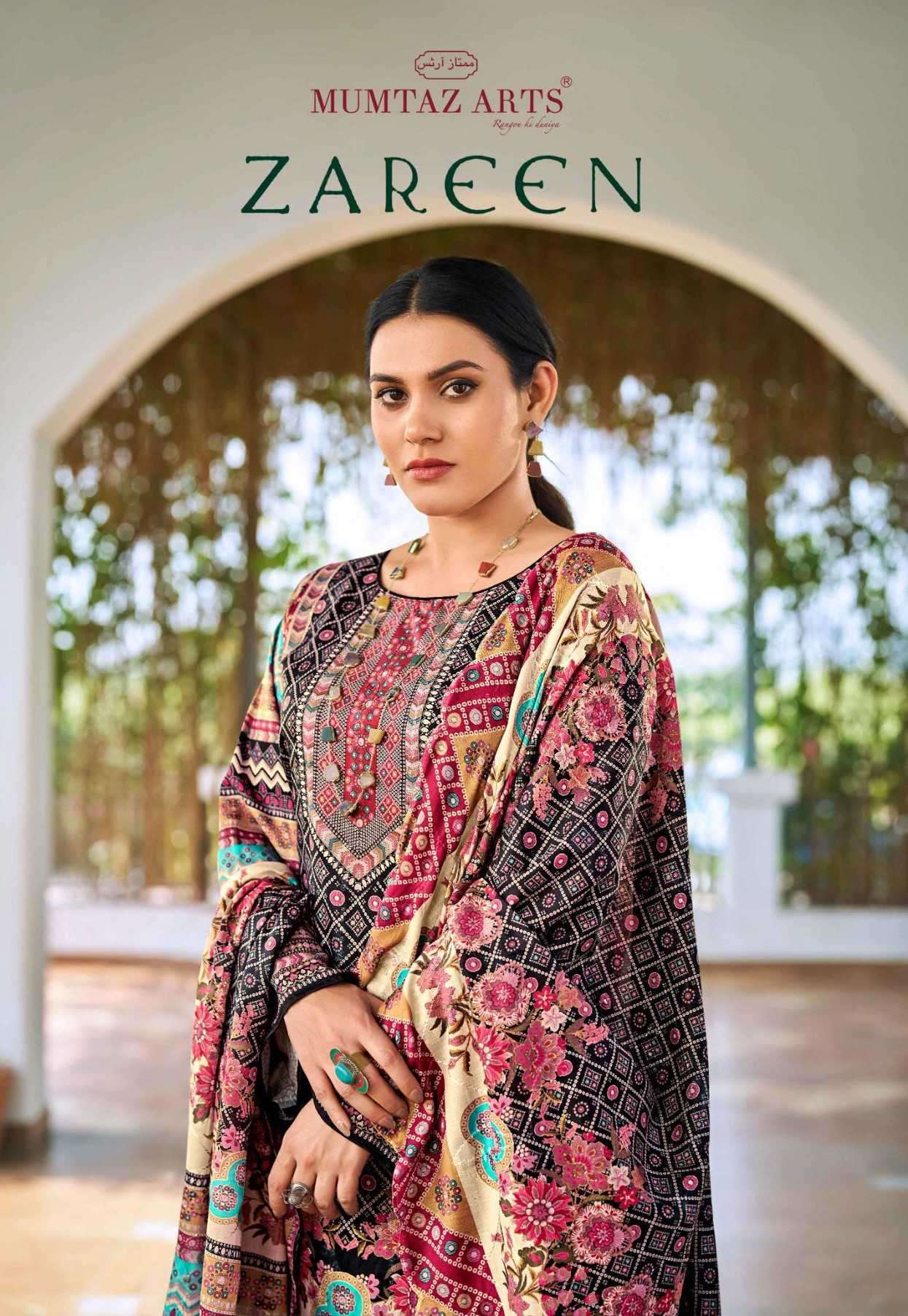 zareen by mumtaz arts embroideed jam satin salwar kameez wholesale dealer surat