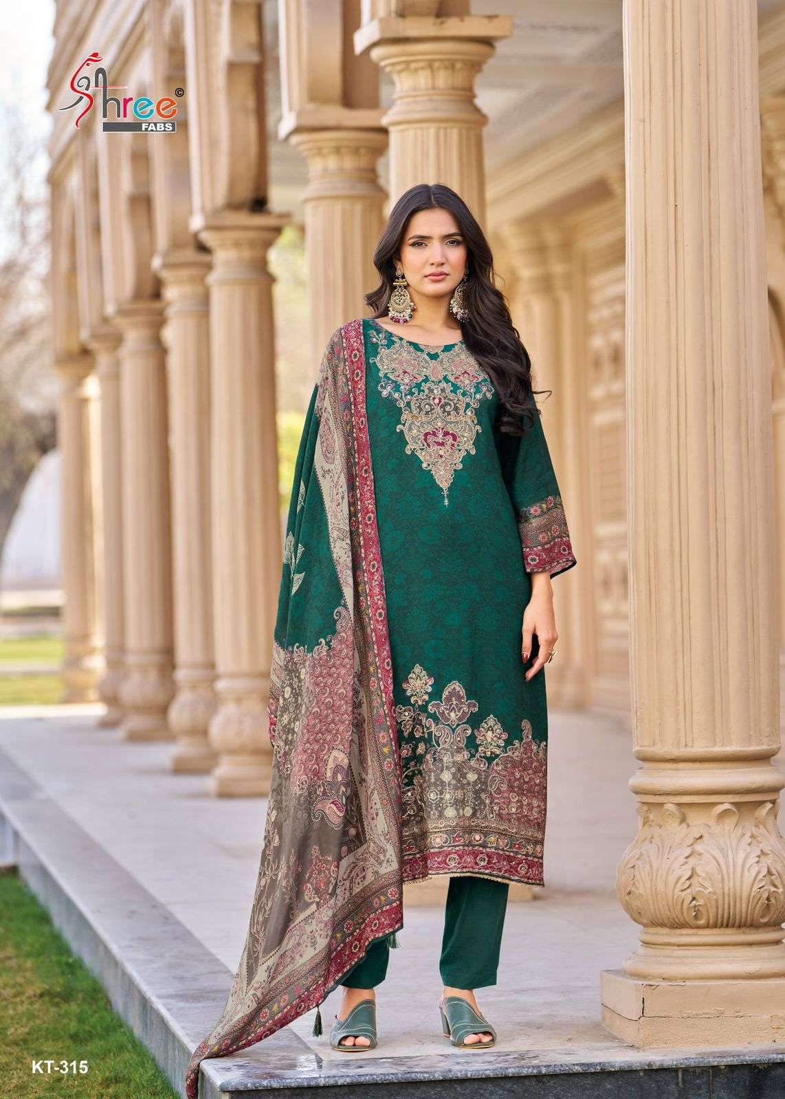 317 by shree fabs viscose muslin digital printed salwar kameez wholesale price surat