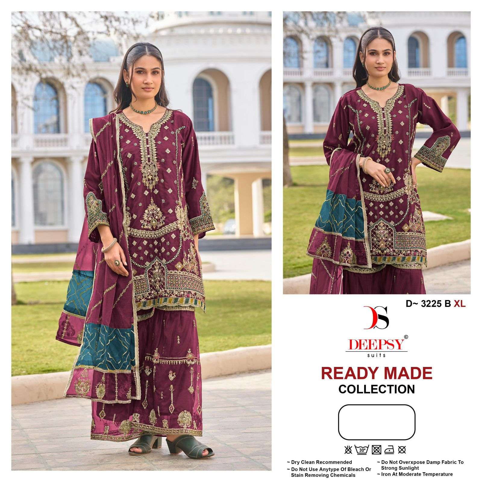 3225 by deepsy suit exclusive designer party wear organza salwar kameez wholesale price surat