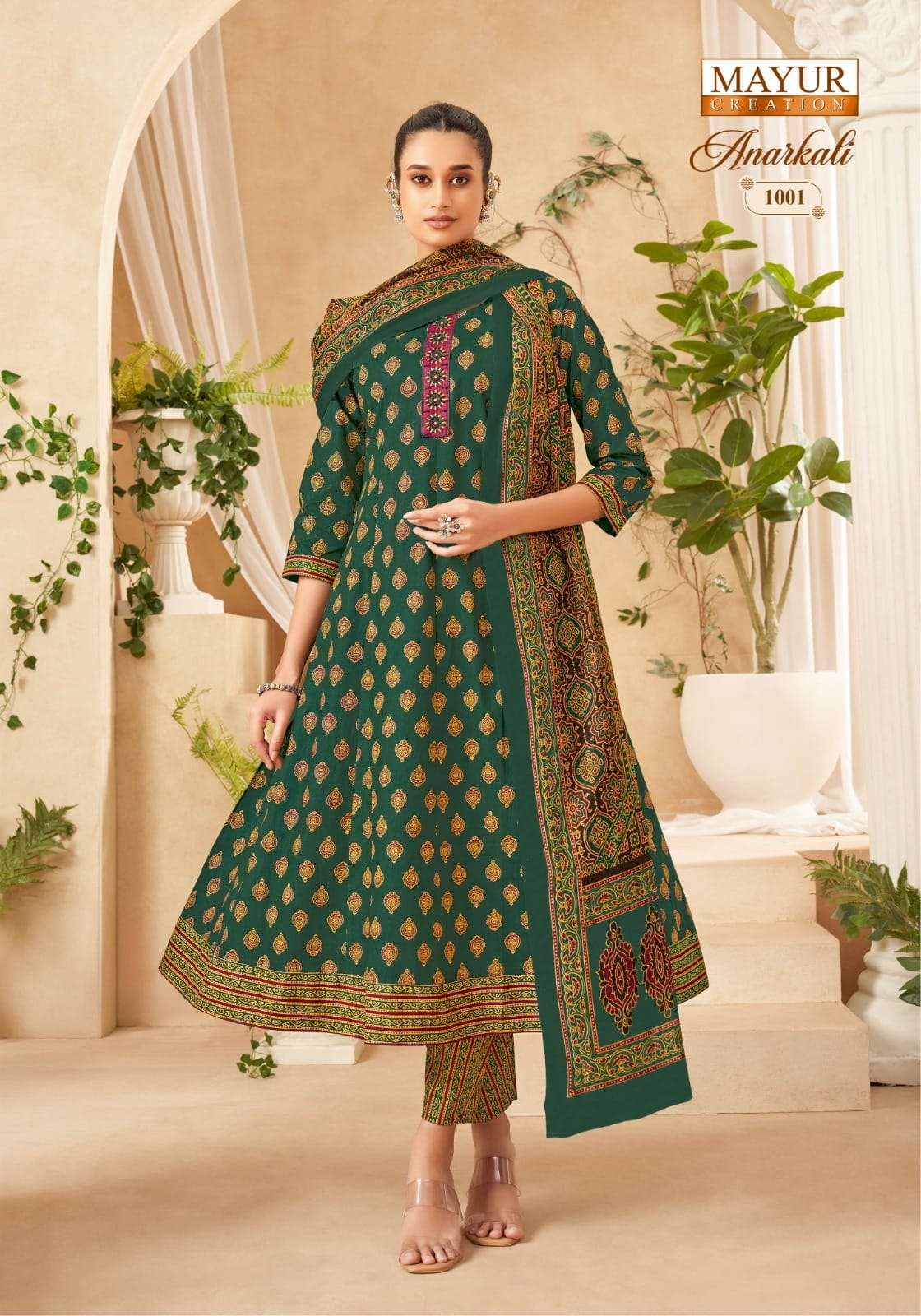 anarkali vol 1 by mayur creation pure cotton redymade salwar kameez wholesale price supplier from surat