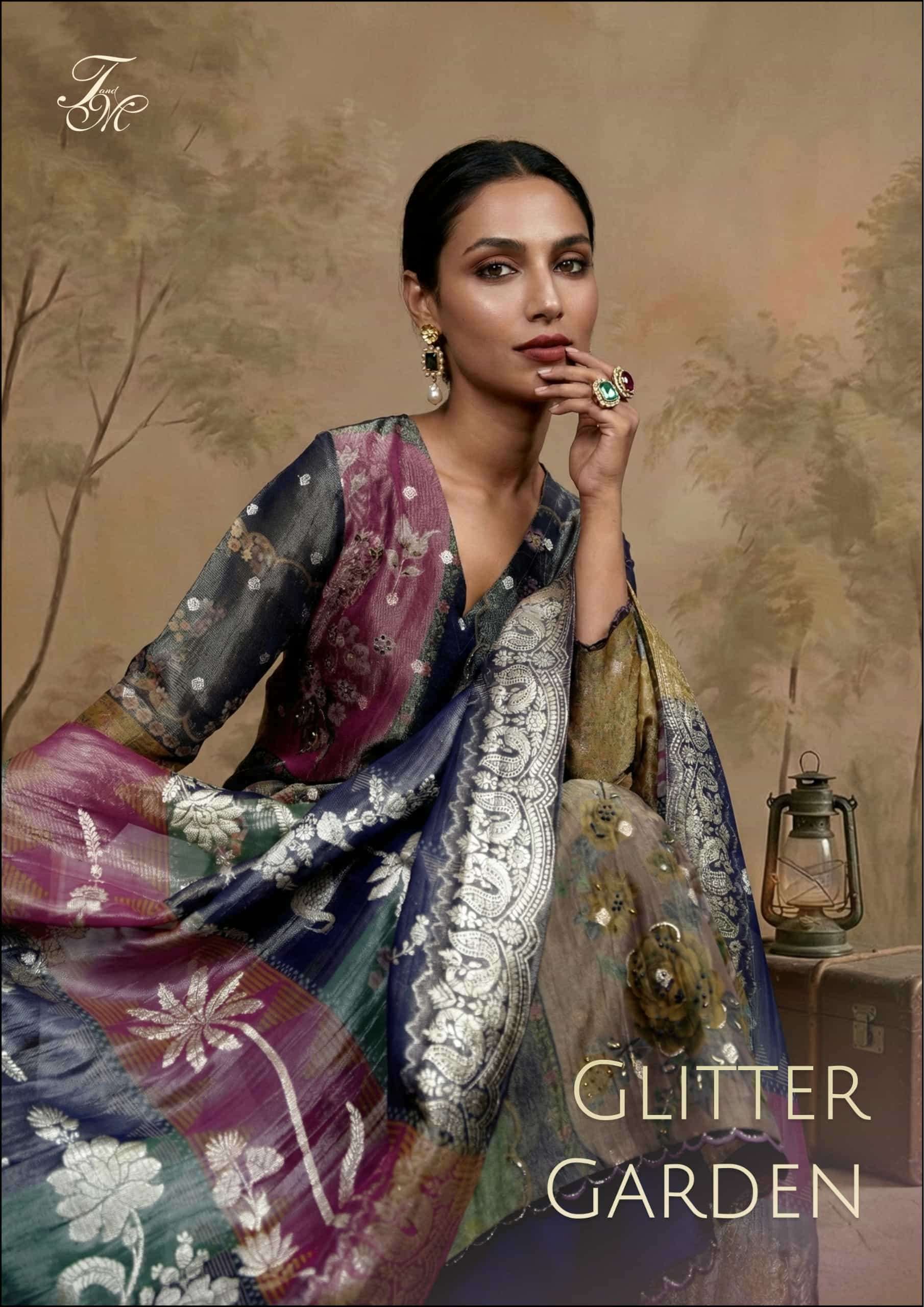 glitter garden by t&m latest designer party wear designer salwar kameez wholesale price surat