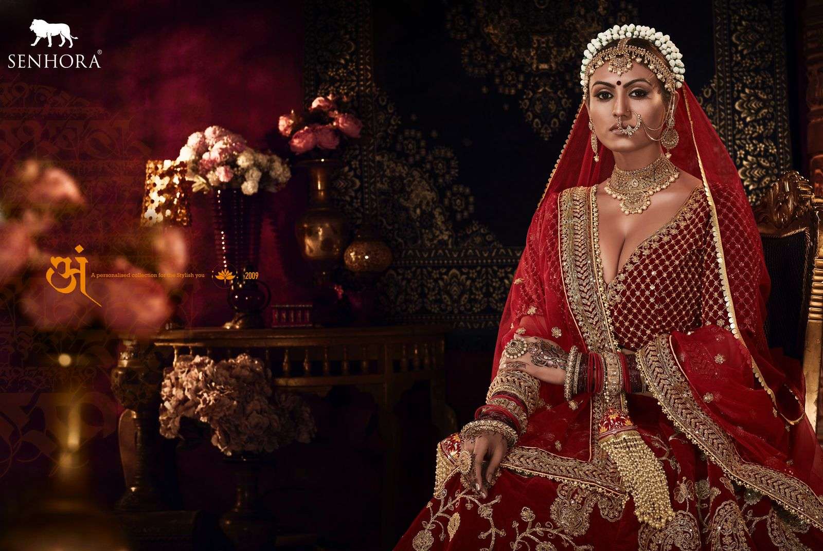 senhora shradhdha bridal heritage vol 4 2009 wedding wear lehenga new collection