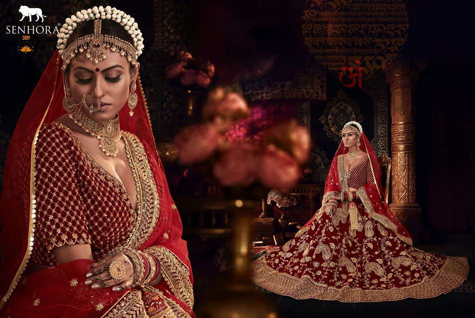 senhora shradhdha bridal heritage vol 4 2009 wedding wear lehenga new collection