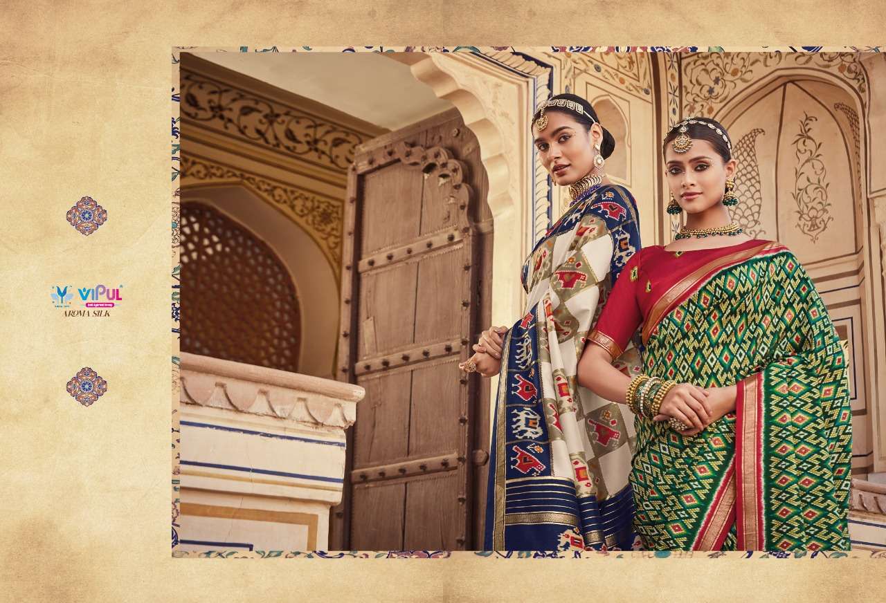 SURBHI VOL-04 BY VIPUL PRINTED SAREE WHOLESALER IN SURAT Vipul Wholesale  Sarees Catalog