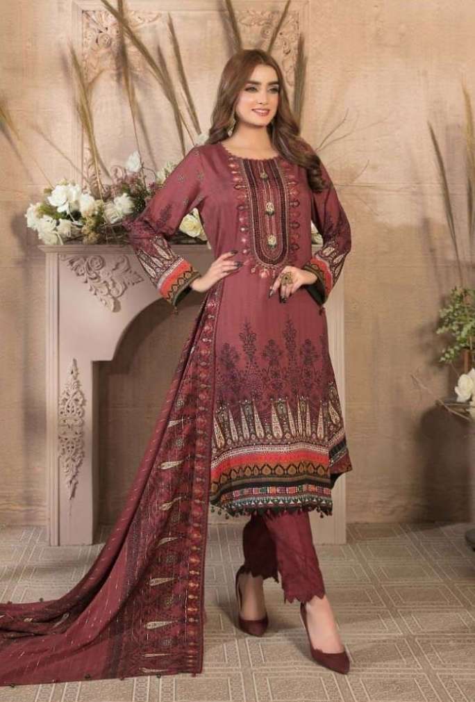 mehroz by tawakkal fabrics unstitched designer pakistani salwar kmaeez catalogue online wholesaler surat 
