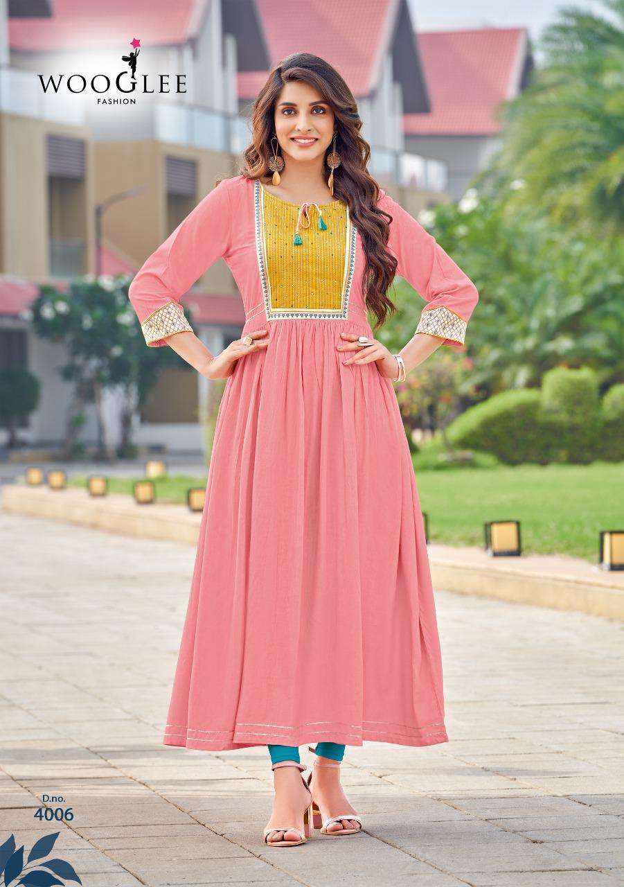 saanvi by wooglee trendy designer kurti catalogue online best price