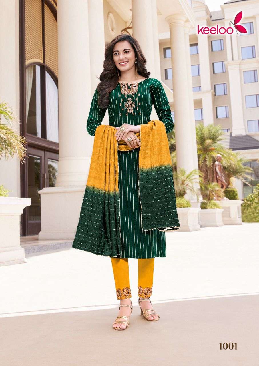 sawari by keeloo kurti pant with dupatta catalogue wholesaler surat 