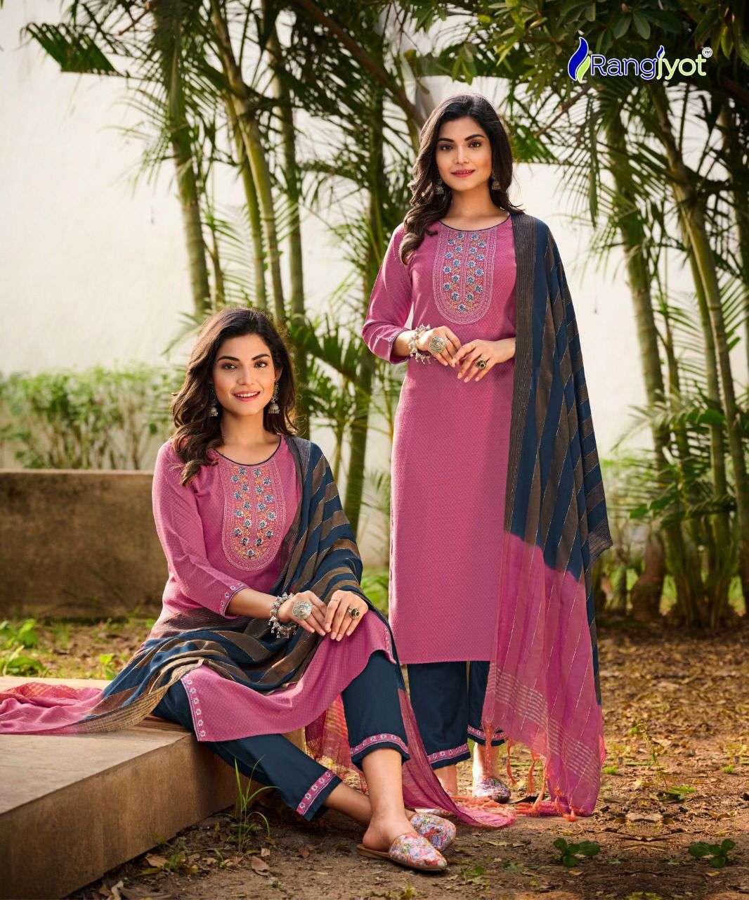 veena by rangjyot traditional look designer kurti catalogue collection 2022 