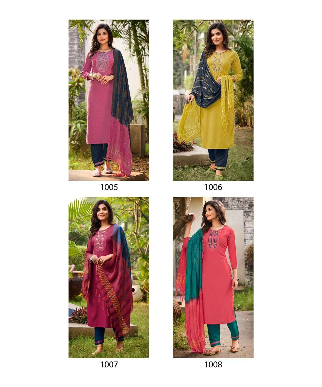veena by rangjyot traditional look designer kurti catalogue collection 2022 