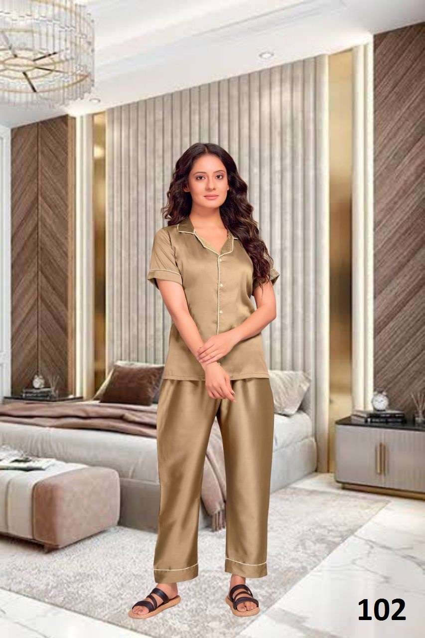 before night by pratham fashion daily uses designer night dress catalogue wholesaler surat