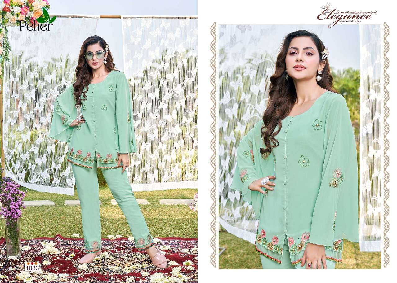 desi girl by peher fancy look designer kurtis lates catalogue surat 