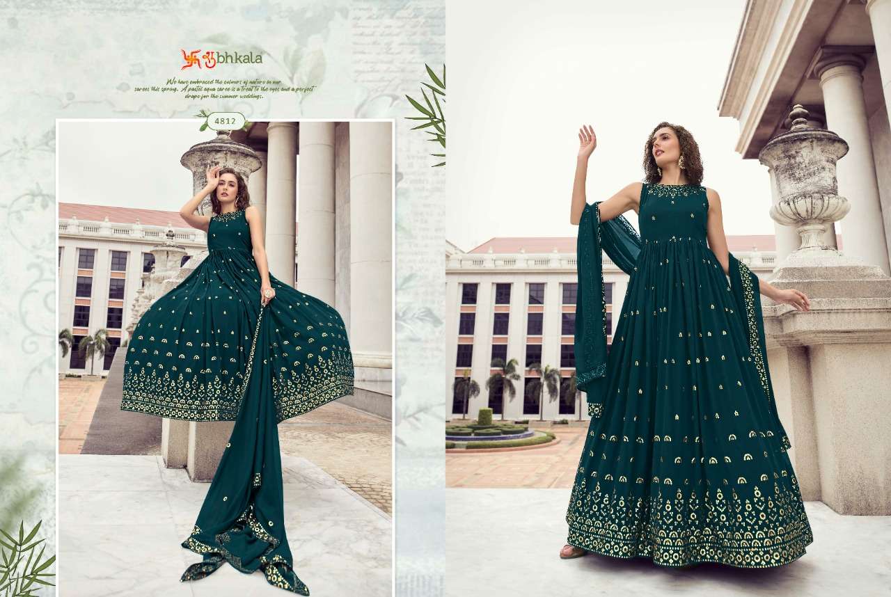 Fancy Zari Resham Embroidered Dress at Best Price in Surat | Najo  International