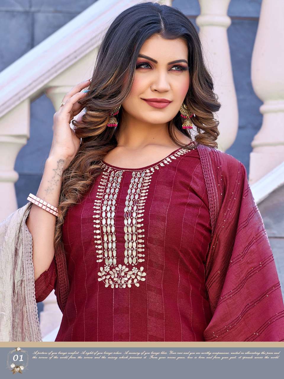 monisha by smylee fashion classy looks designer kurti catalogue wholesaler surat 