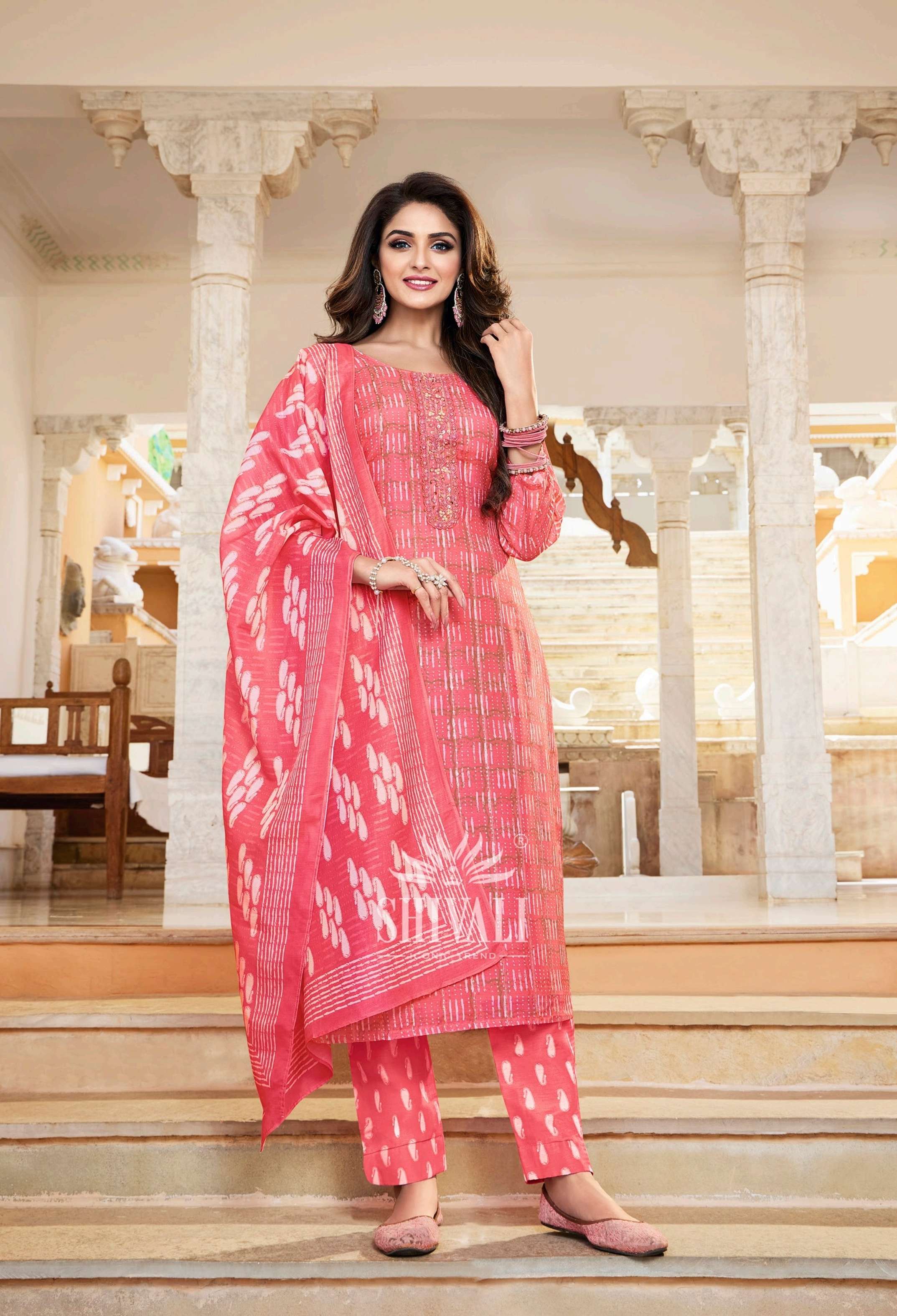 titli by shivali fancy designer kurti pant and dupatta new catalogue