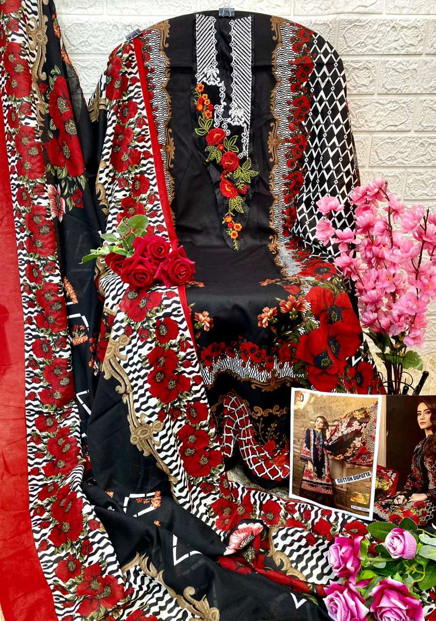 vintage vol-9 by shraddha designer lawn cotton pakistani salwar suits wholesaler surat