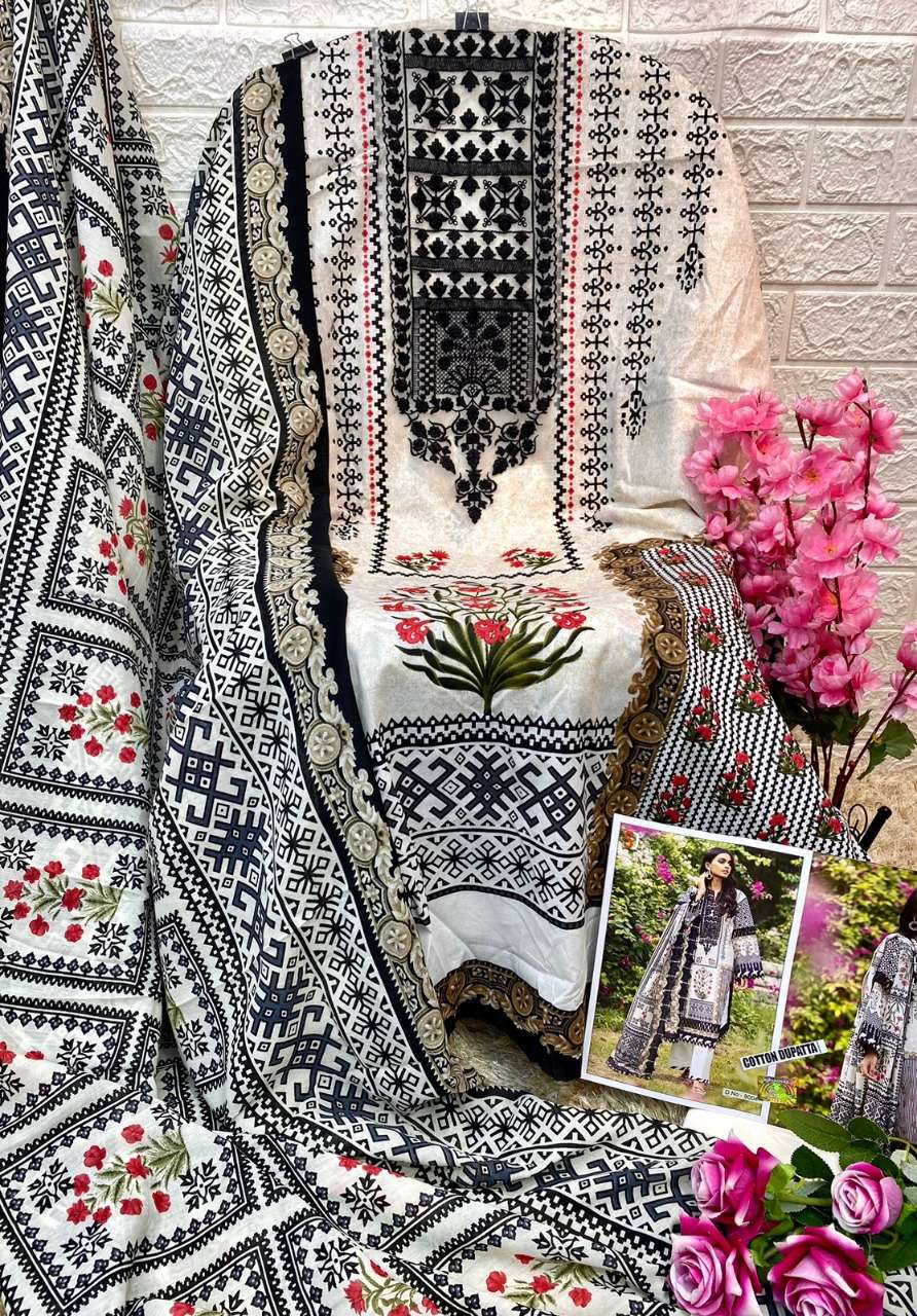 vintage vol-9 by shraddha designer lawn cotton pakistani salwar suits wholesaler surat