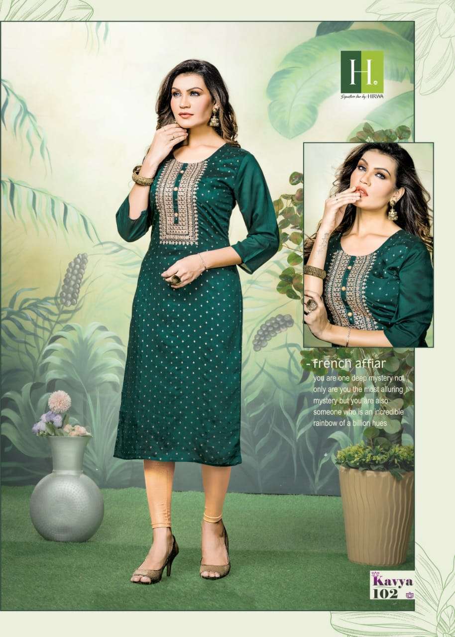 Banarasi store silk kurtis