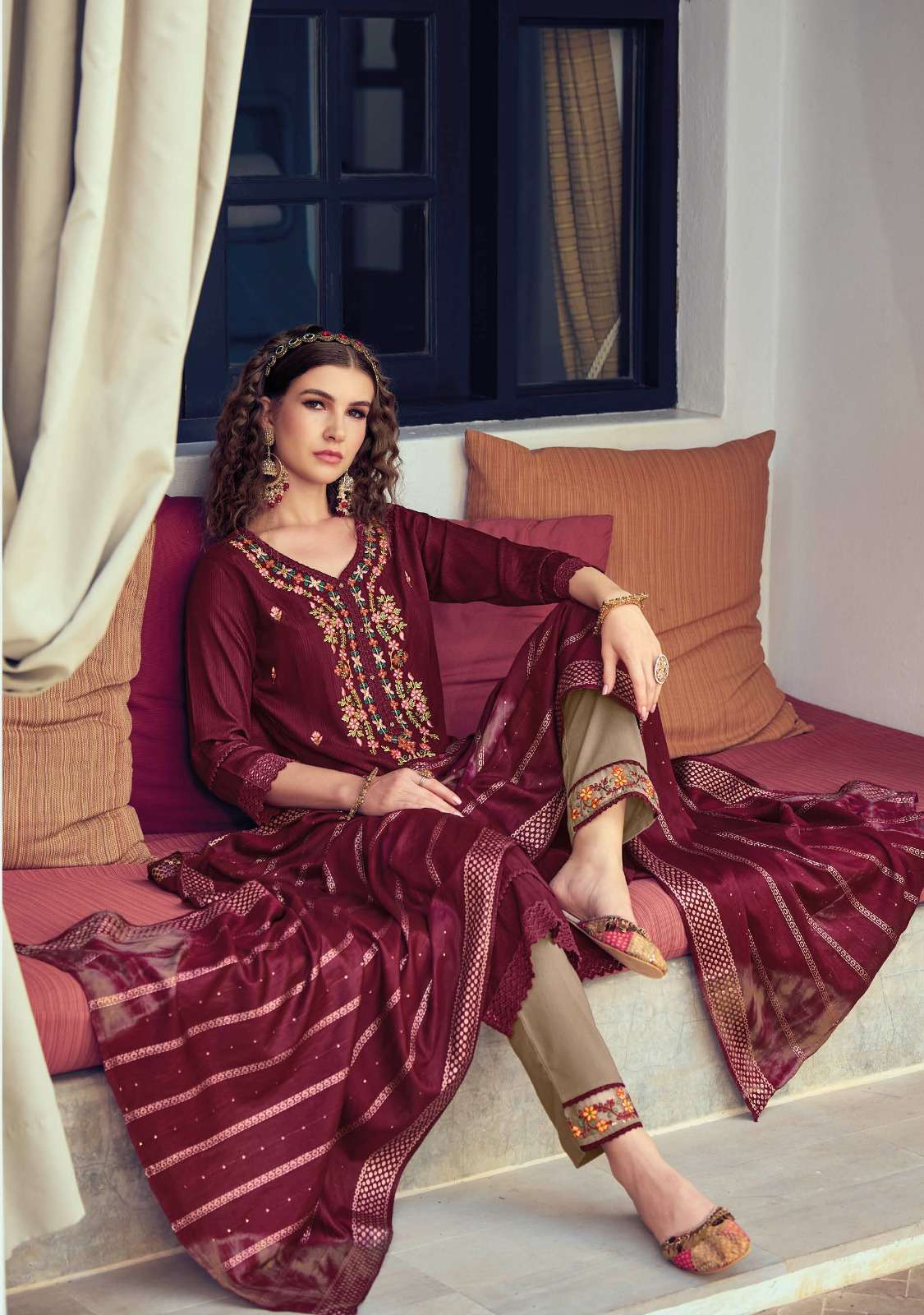 maryam by lily and lali exclusive designer kurtis catalogue wholesaler surat 