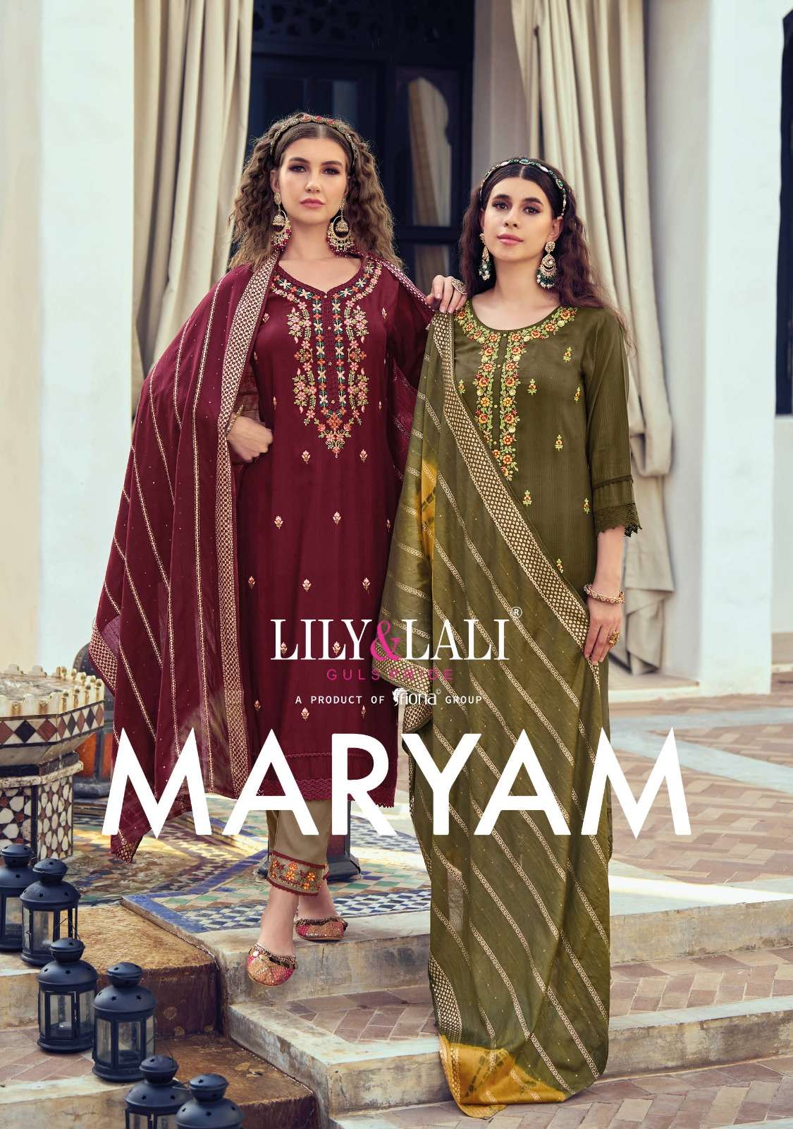 maryam by lily and lali exclusive designer kurtis catalogue wholesaler surat 