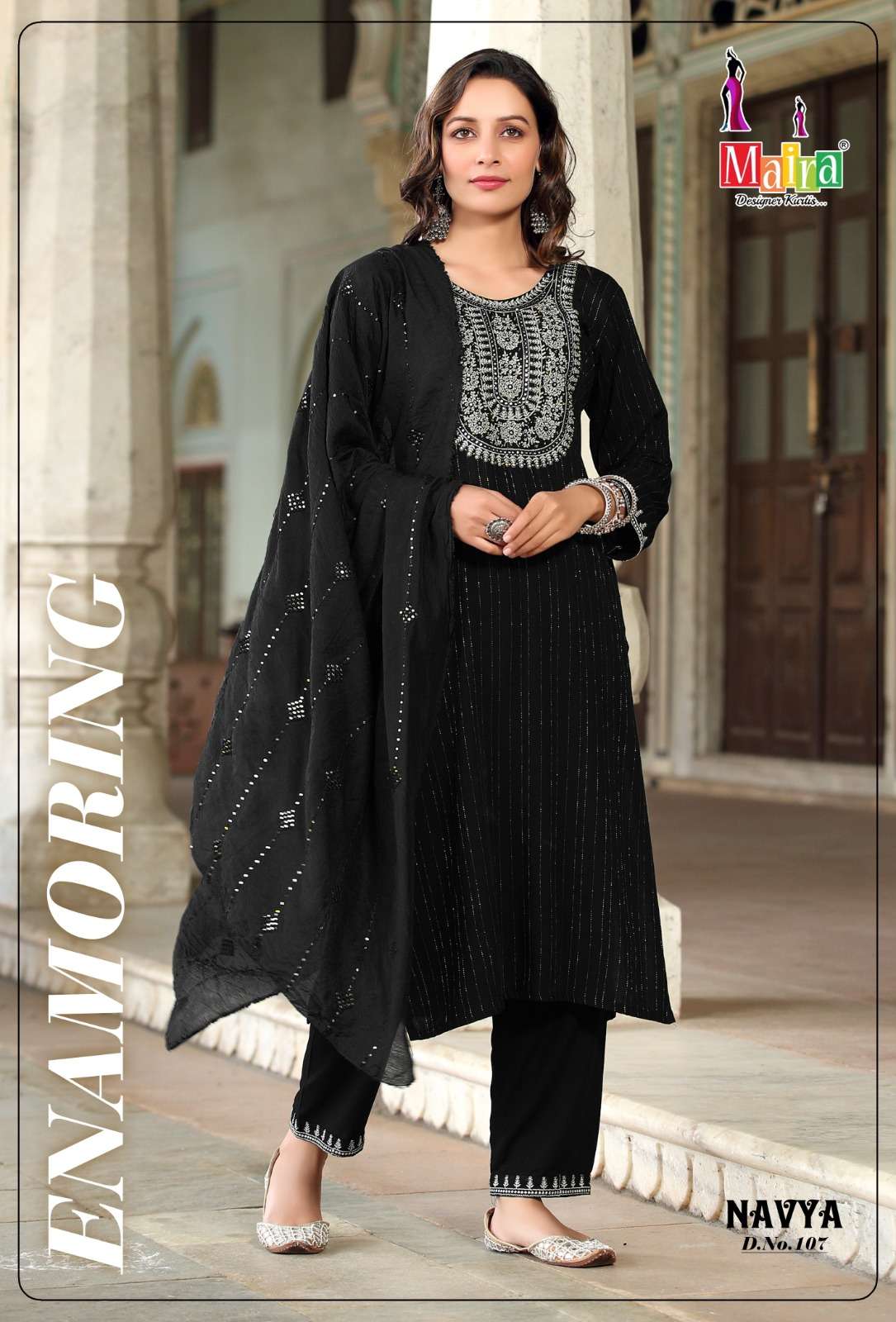 navya vol-1 by maira designer fancy look designer kurtis catalogue wholesaler surat 