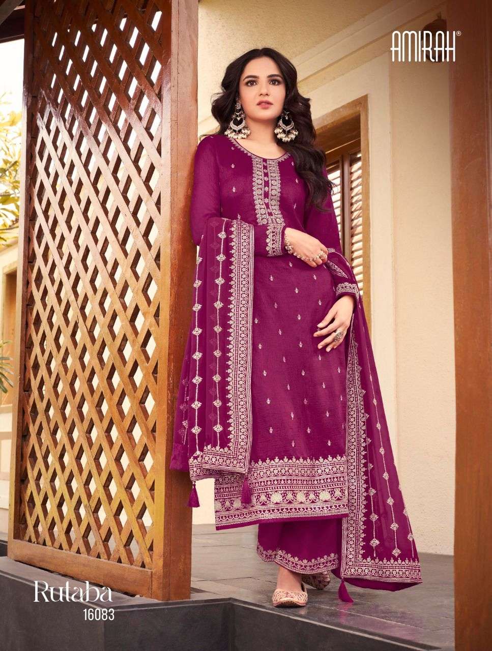 rutaba by amirah stylish look designer party wear salwar suits catalogue wholesaler surat 