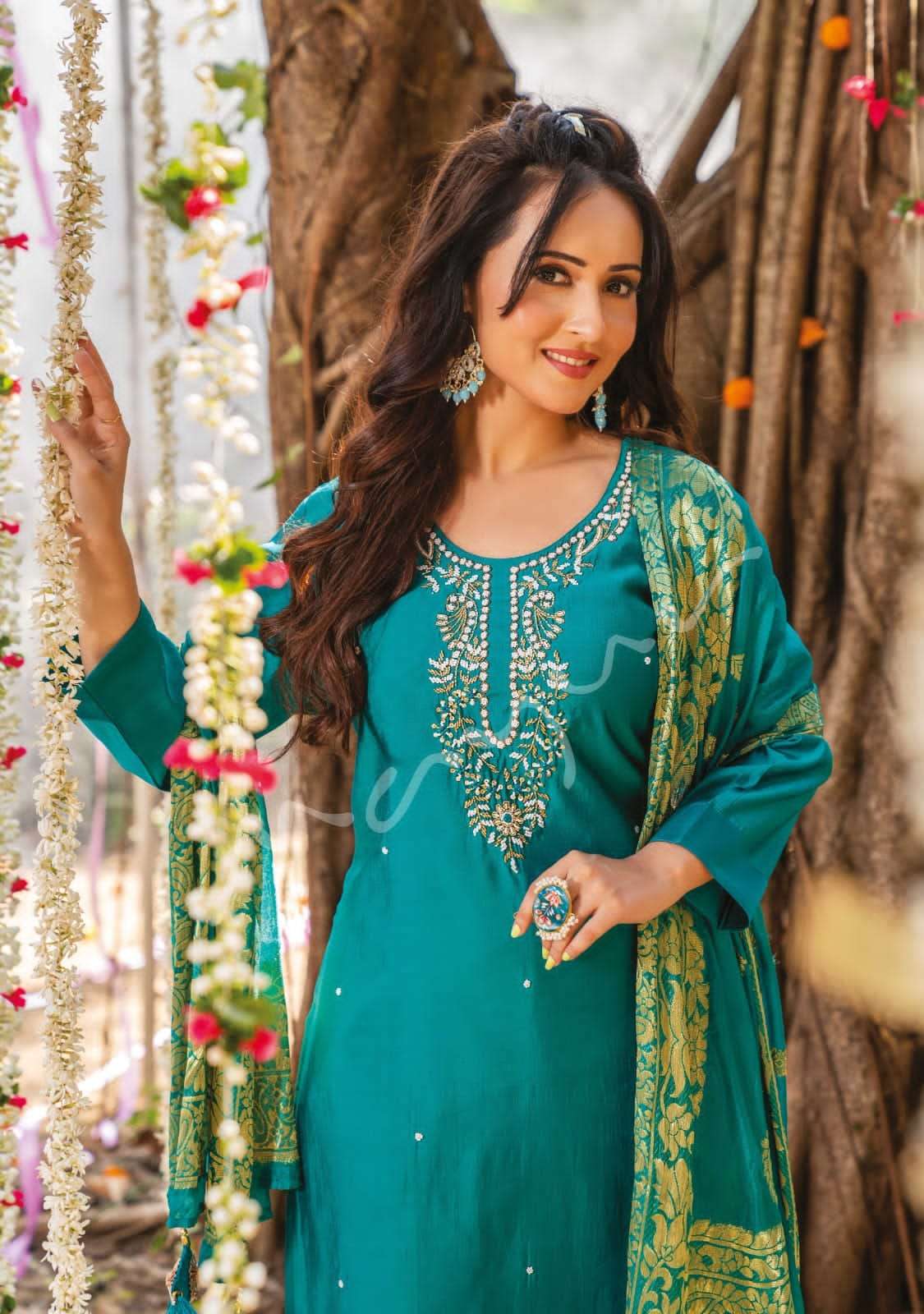 Sabhyata party wear discount kurtis
